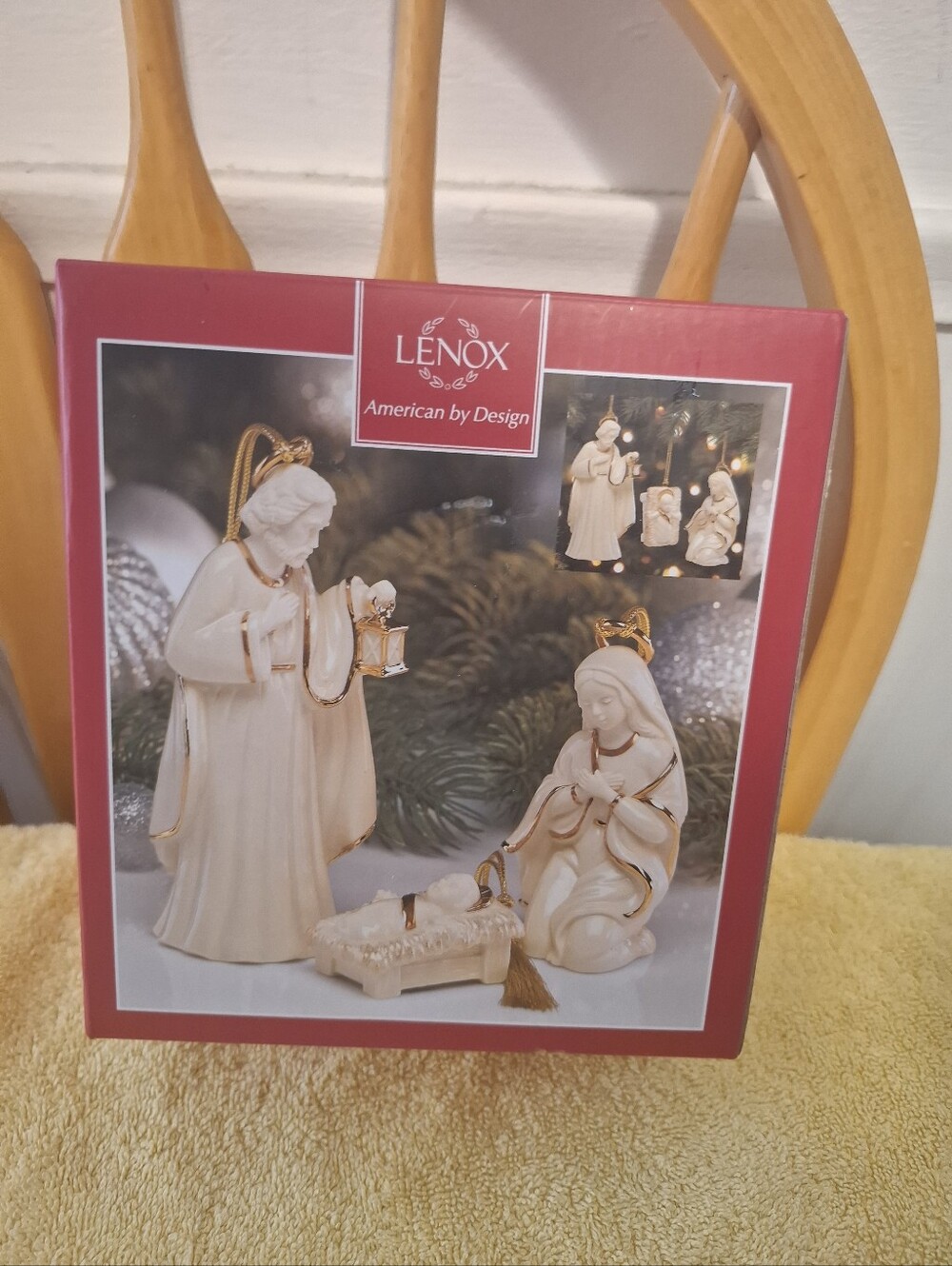 Lenox The Holy Family Ornaments New